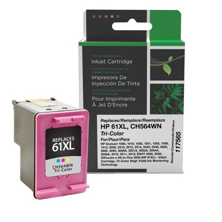 Clover Imaging Group Imaging Remanufactured High Yield Tri-Color Ink Cartridge 117565